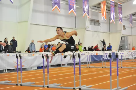 Alex Krall will be competing in the 60m hurdles and long jump this weekend