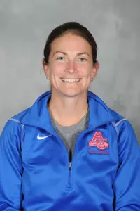 Weinberg (pictured during her tenure at American) will work with the Demon Deacon goalkeepers in 2014.