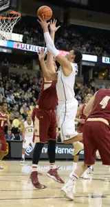 Devin Thomas scored 18 points and went 12-for-16 at the free throw line.
