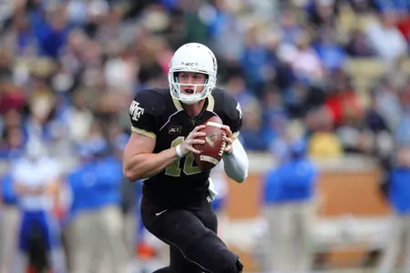Tanner Price was a four-year starter under center for the Demon Deacons.