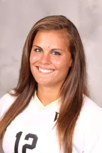 Katie Stengel finished her Demon Deacon career as the school's all-time leader in goals (50) and points (125).