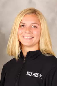 Freshman Casidy Callahan captures second place in the discus throw with a mark of 45.03m.