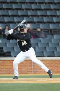 Matt Conway had four RBIs and a home run on Sunday to lead the Deacs