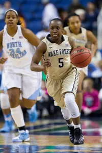 Senior guard Chelsea Douglas