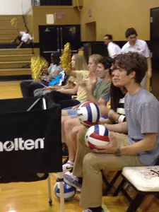 Couple hundred fans showed up to the match on Wednesday night