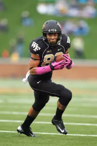 Jared Crump had 16 catches for 176 yards and a touchdown as a redshirt freshman in 2013.