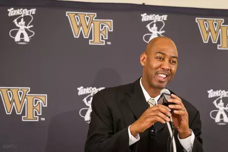 Head basketball coach Danny Manning