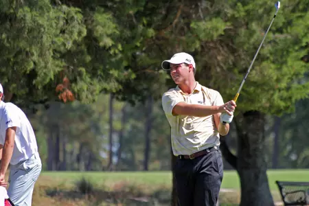 Stewart played a total of 25 holes on Sunday