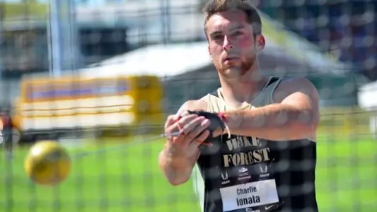 Charlie Ionata won the U.S. Junior National Championship in the hammer throw July 7