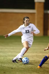 Kendall Fischlein notched a goal and an assist in the exhibition contest.
