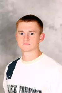 Hank Gauger scored his first collegiate goal on Sunday