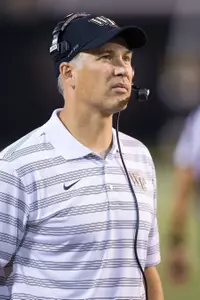 Dave Clawson earned his first win at Wake Forest with last Saturday's 23-7 defeat of Gardner-Webb.