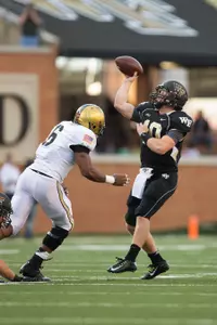 John Wolford completed 25-of-35 passes for 238 yards and two touchdowns in the win over Army.