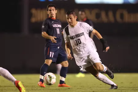 Michael Gamble had four goals on Tuesday night against VMI