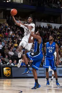 Cornelius Hudson scored 11 points off the bench in the win over Georgia Tech.
