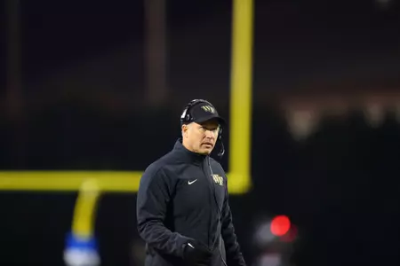 Dave Clawson enters his second year at the helm of Wake Forest Football.