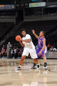 Susie Webster set career highs in points and rebounds against Western Carolina.