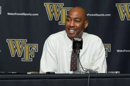 Danny Manning and the Deacons will host Georgia Tech on Saturday at noon.