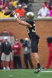 Alex Kinal booted eight punts of 50+ yards against Boston College.