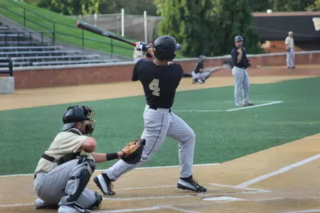 Stuart Fairchild belts one of his two Game 2 homers.