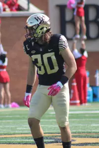 Hunter Williams had six tackles, including a tackle for loss.