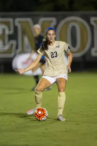 Kendall Fischlein has a pair of assists this season.