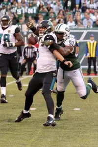 Calvin Pace forced a game-saving fumble on a fourth-quarter sack.