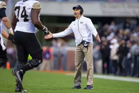 Head coach Dave Clawson