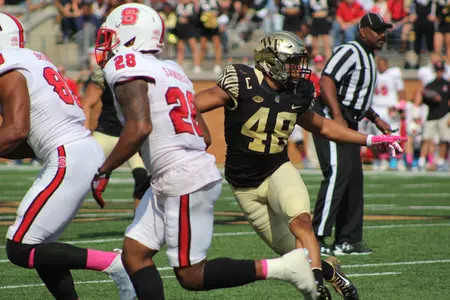 Brandon Chubb surpassed 100 tackles for the second-straight season.