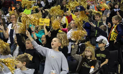 Wake Forest Athletics to host special kid's event on Veterans Day from 10 a.m.-noon in Bridger Field House
