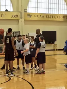 Special Olympics clinic