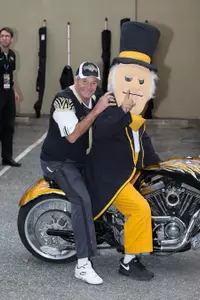 Chuck Ramsey was the Open the Gate honoree against Duke.