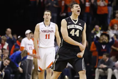 Konstantinos Mitoglou was named the ACC Rookie of the Week on Monday.