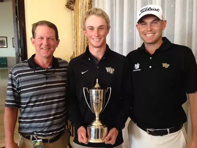 Will Zalatoris won the Northern Trust Collegiate Showcase and earned an exemption in to in to this week's PGA TOUR event.