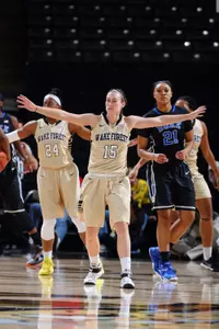 Millesa Calicott led Wake Forest in scoring in each of the last two games.