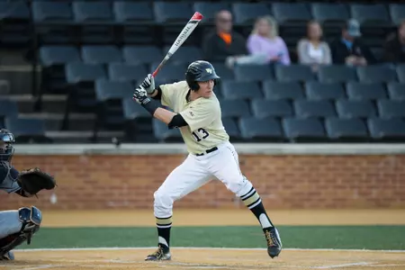 Keegan Maronpot delivered the go-ahead, two-run single. (Brian Westerholt/Four Seam Images)