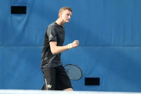 Christian Seraphim won in both singles and doubles.