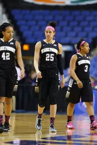 Dearica Hamby was named WBCA All-Region for the second time.