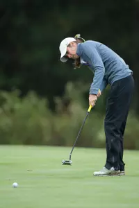 Allison Emrey is tied for ninth with one round left at LSU.