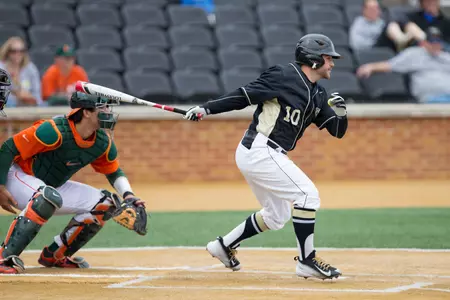 Nate Mondou had three hits, including his third triple of 2015.