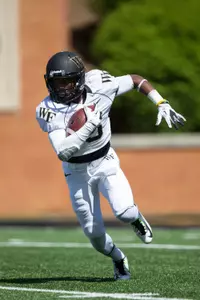 Tabari Hines made his presence known as a playmaker during the spring game.