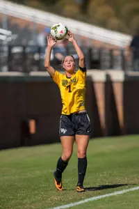 Sarah Teegarden tallied the assist on the game-winner.