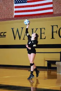 Sam Boesch had a career-high 10 kills against Loyola.