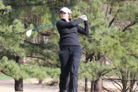 Sophomore Erica Herr fired a 1-under 71 in the opening round of the Lady Paladin Invitational.