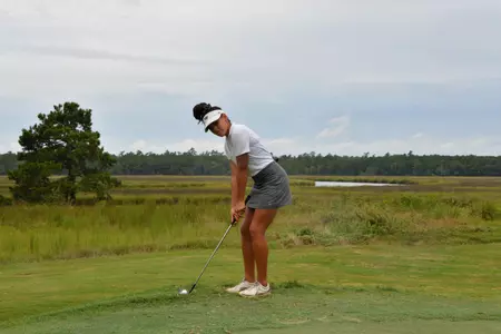 Junior Sierra Sims fired a 3-under 69 on Monday.
