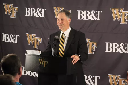 Head coach Dave Clawson