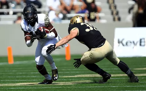 Cortez Lewis is second on the team in catches and receiving yards.
