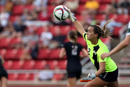 Nonie Frishette has a save percentage better than .900.