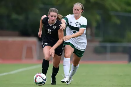 Maddie Huster's goal was the first of her career.