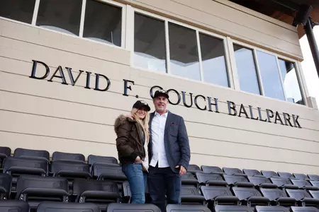 David Couch and his wife, Stephanie.